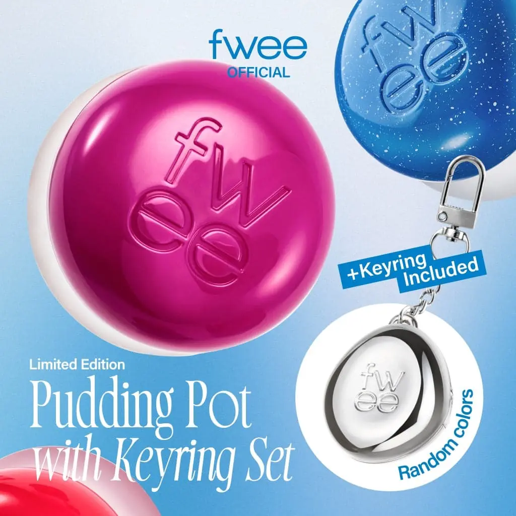 fwee Blurry Pudding Pot + Pendant Keyring